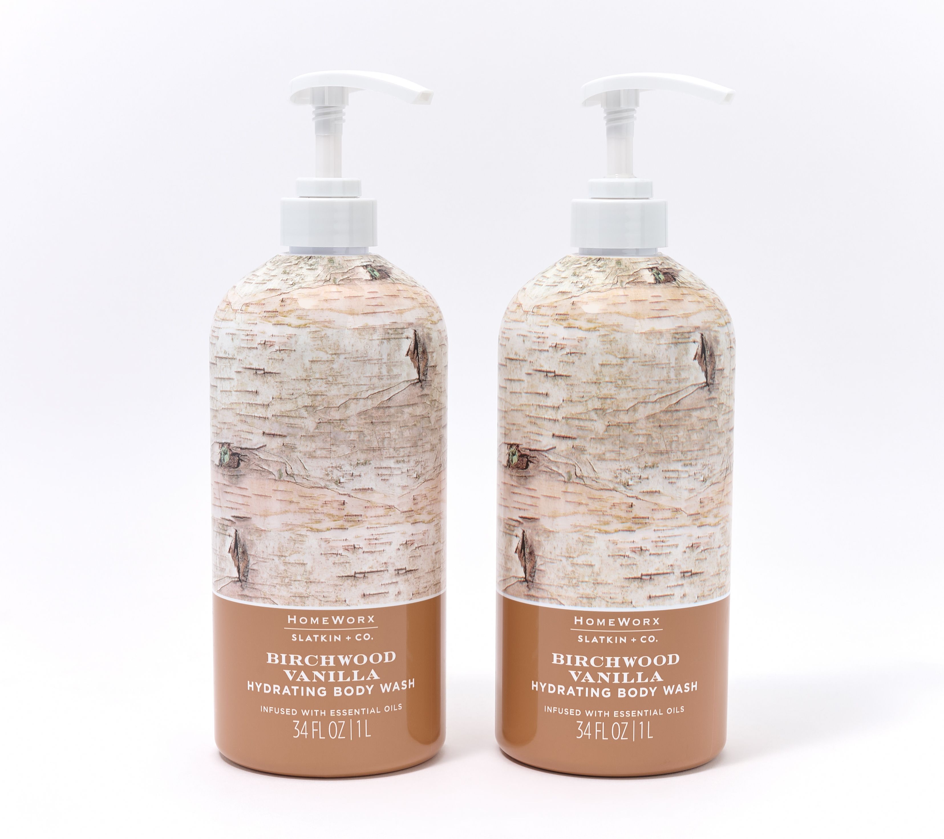 HomeWorx by Slatkin + Co. 34oz Body Wash Duo