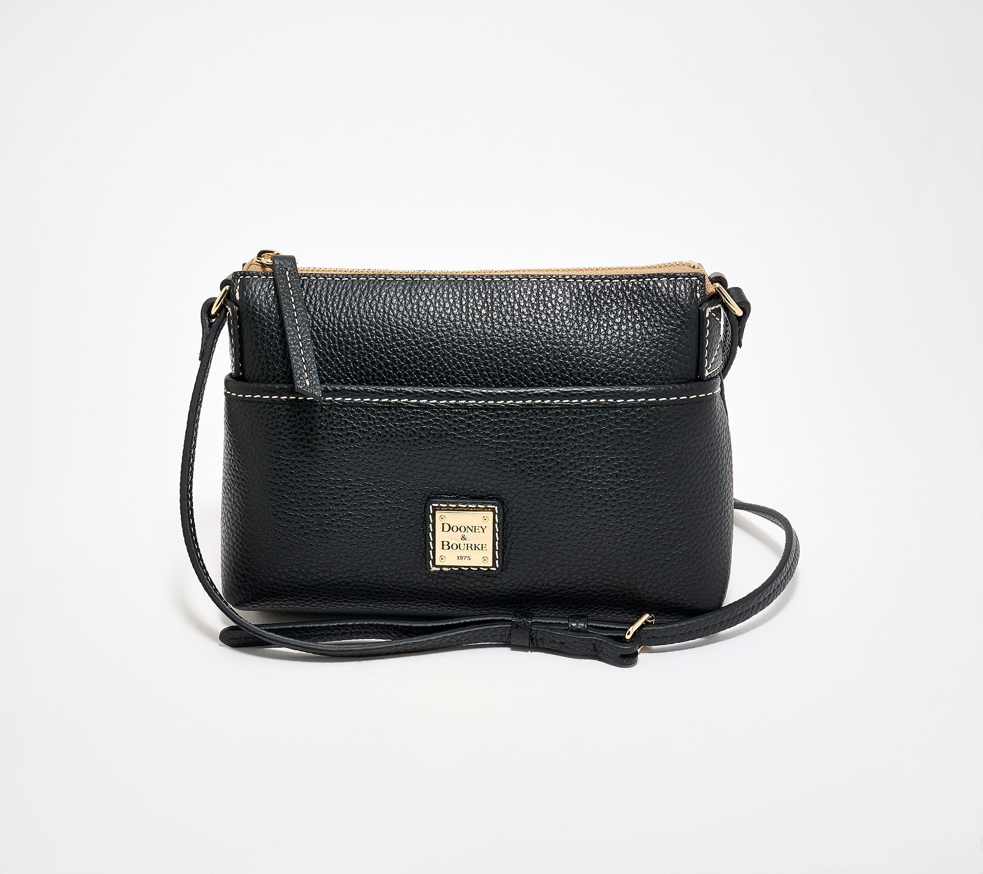 "As Is" Dooney & Bourke Lucca Leather Ginger Crossbody