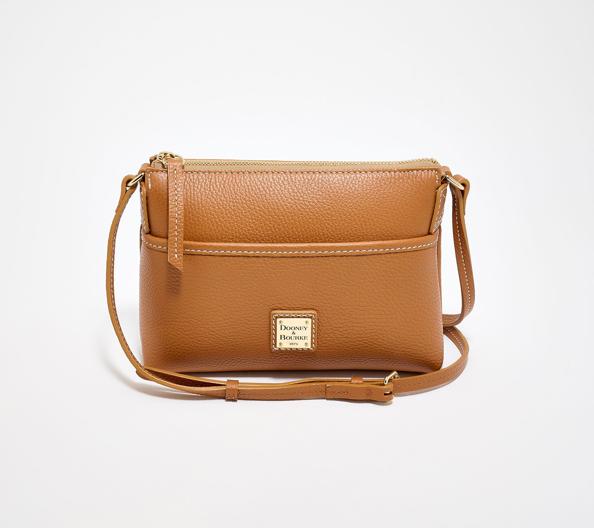 "As Is" Dooney & Bourke Lucca Leather Ginger Crossbody