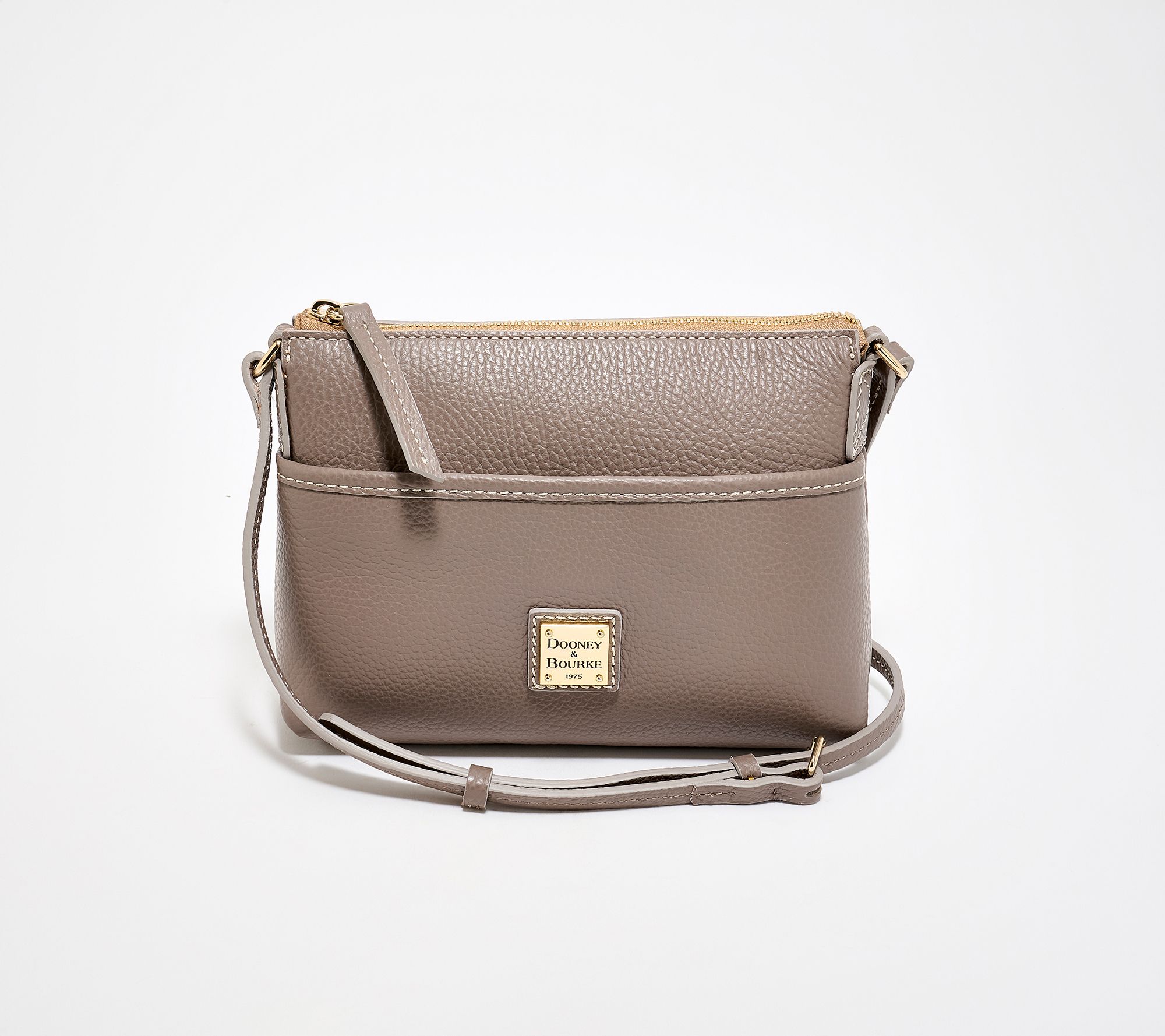 "As Is" Dooney & Bourke Lucca Leather Ginger Crossbody