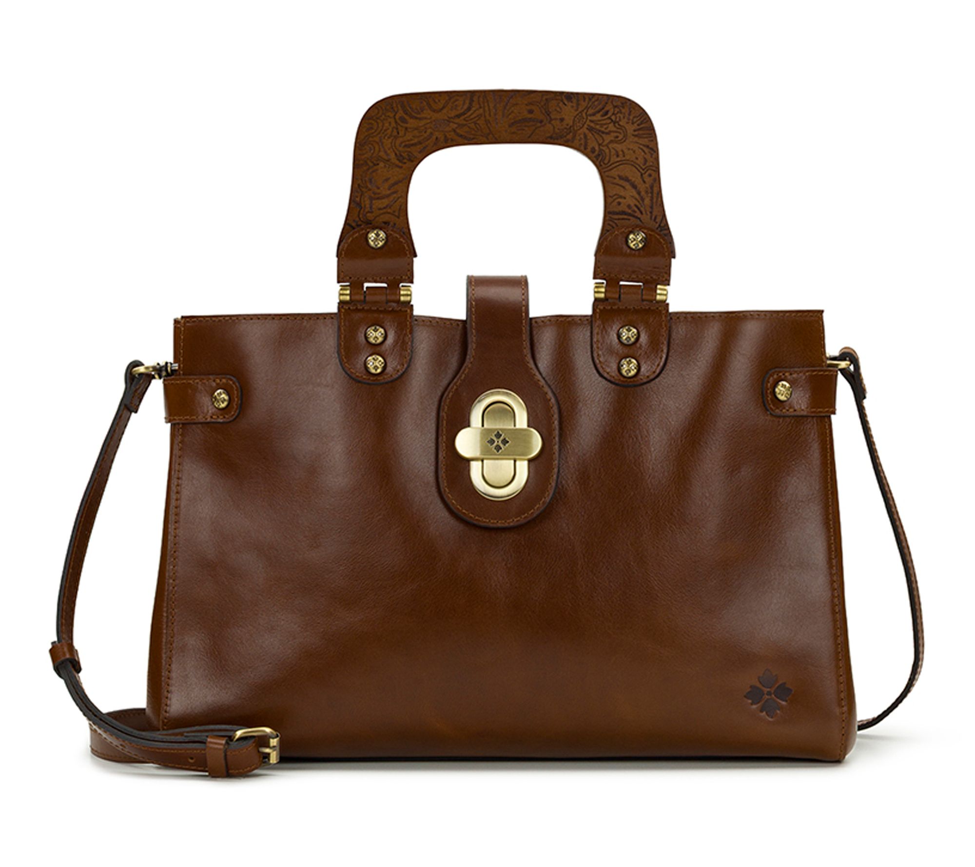 Patricia Nash Sancia Satchel - Vintage Distressed
