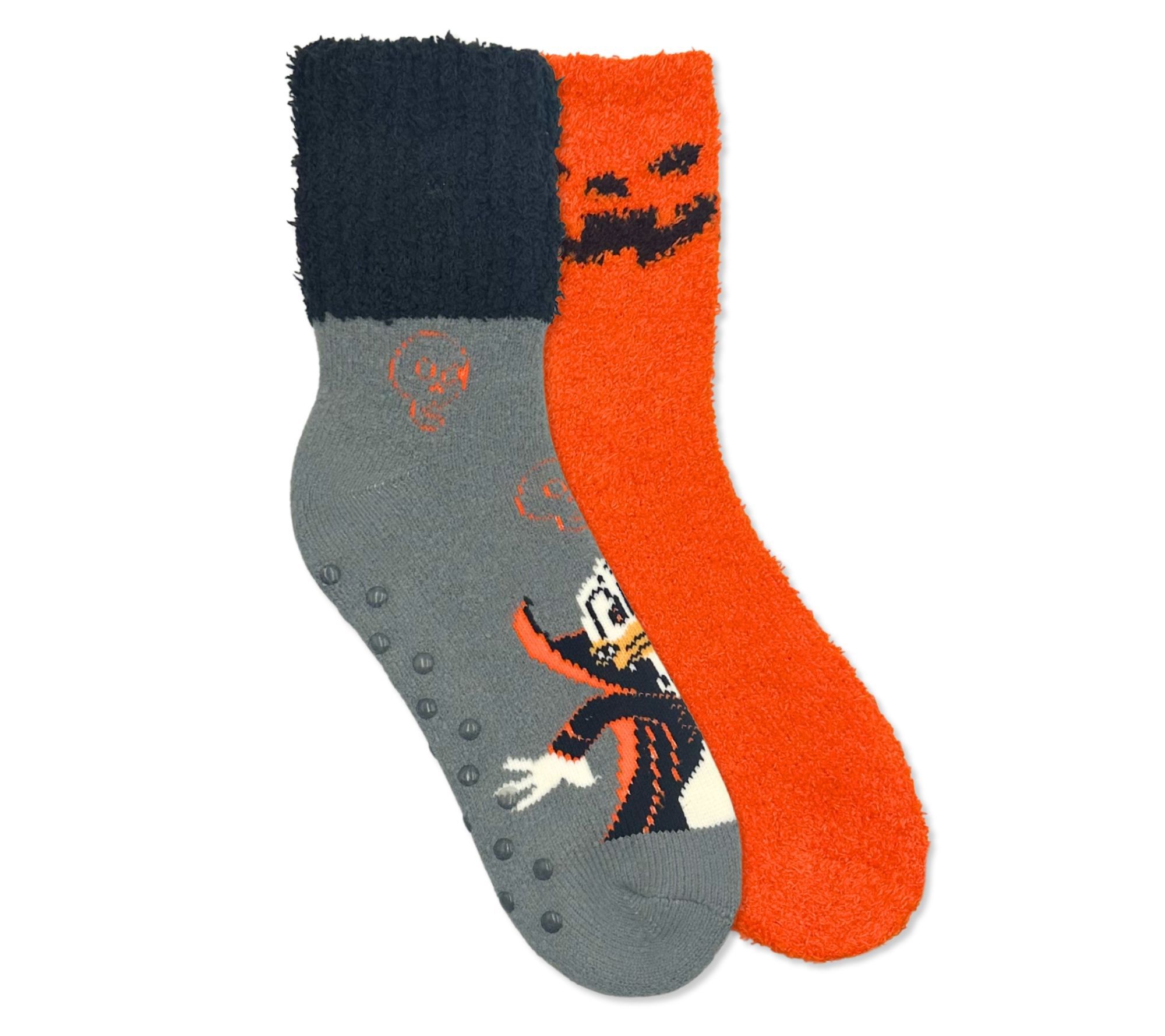 Disney Ladies' Set of 2 Spectacularly Spooky Cozy Crew Socks