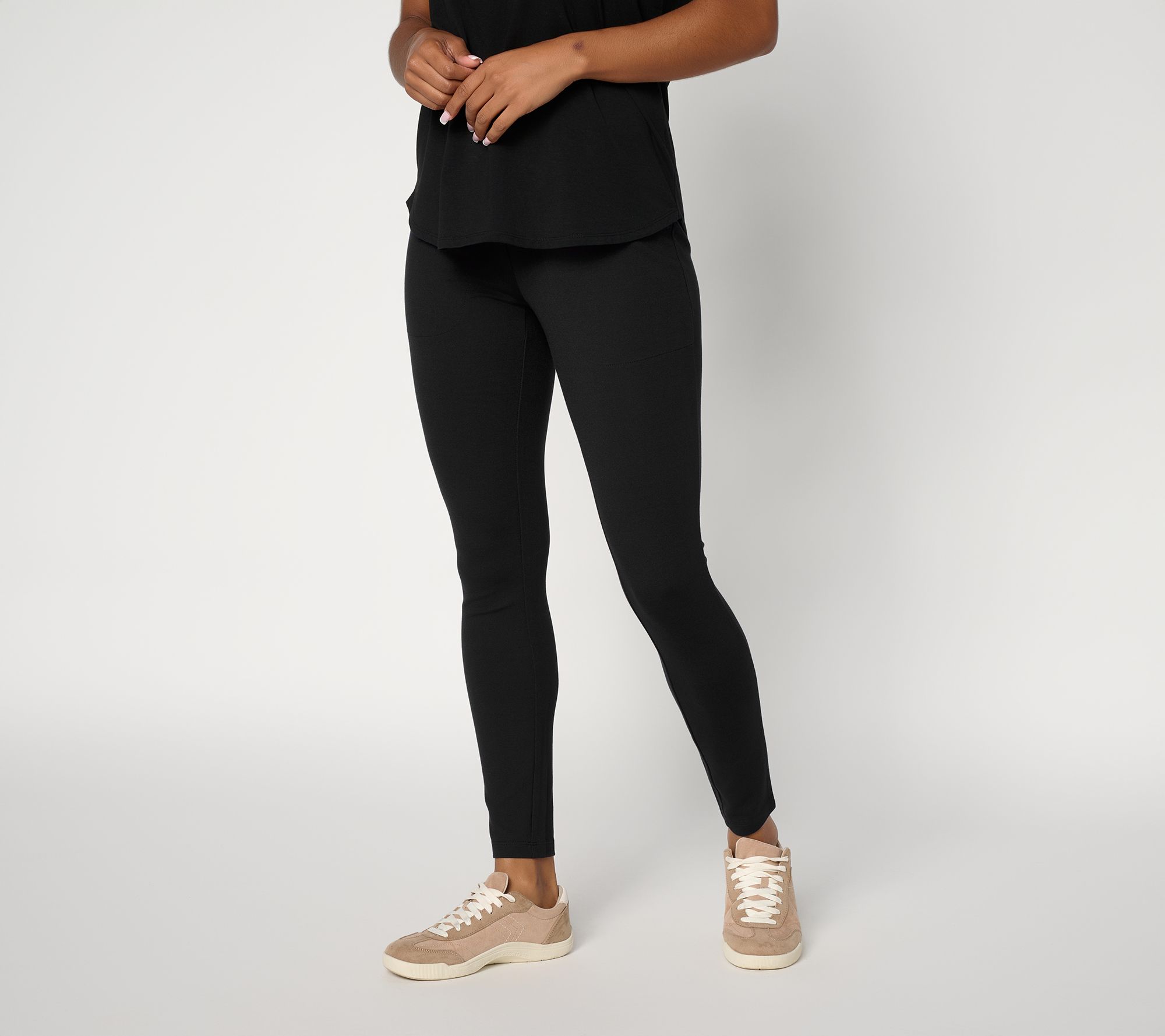 Women with Control Regular Luxe Ponte Full Lngt Empower Legging