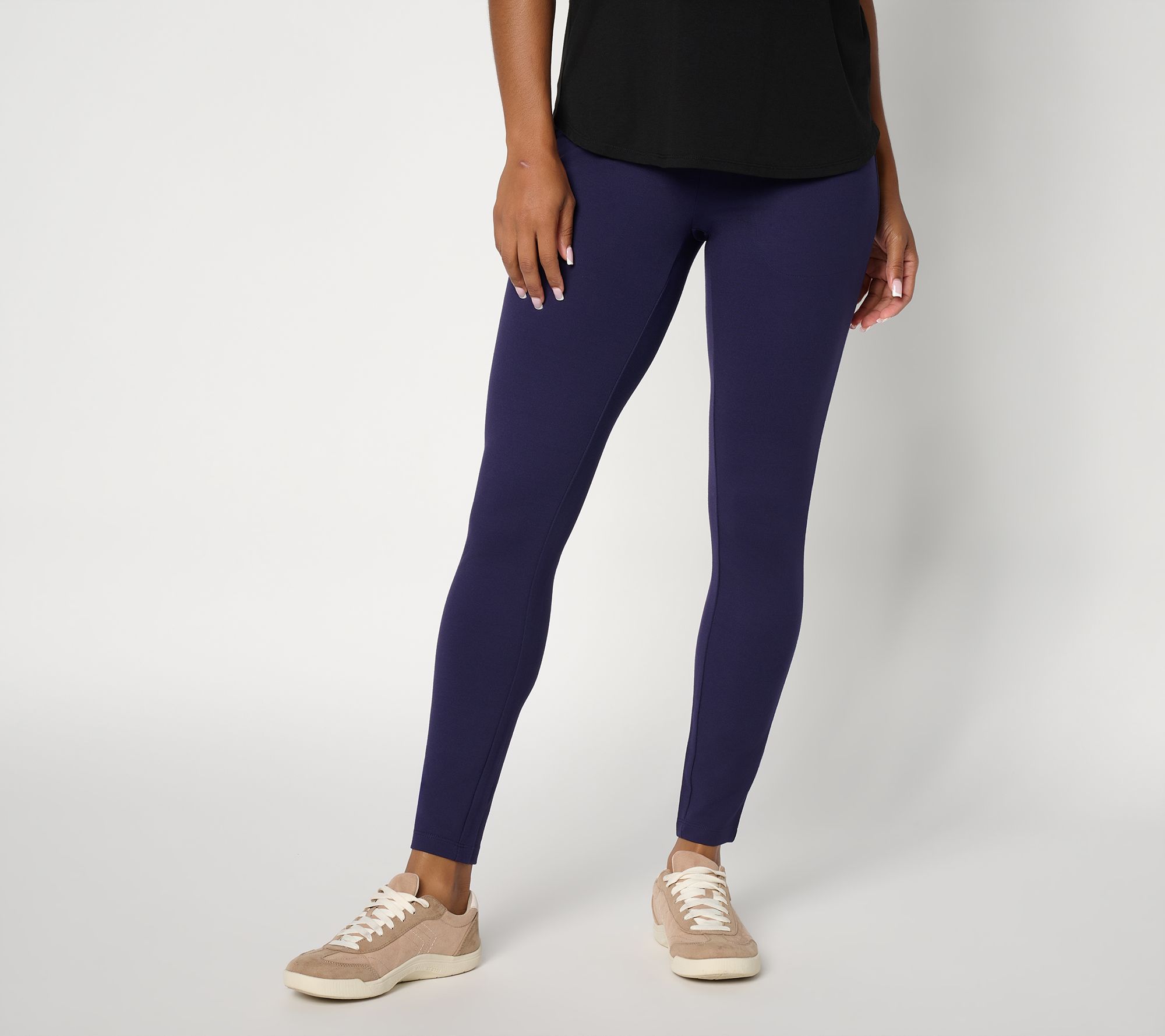 Women with Control Regular Luxe Ponte Full Lngt Empower Legging