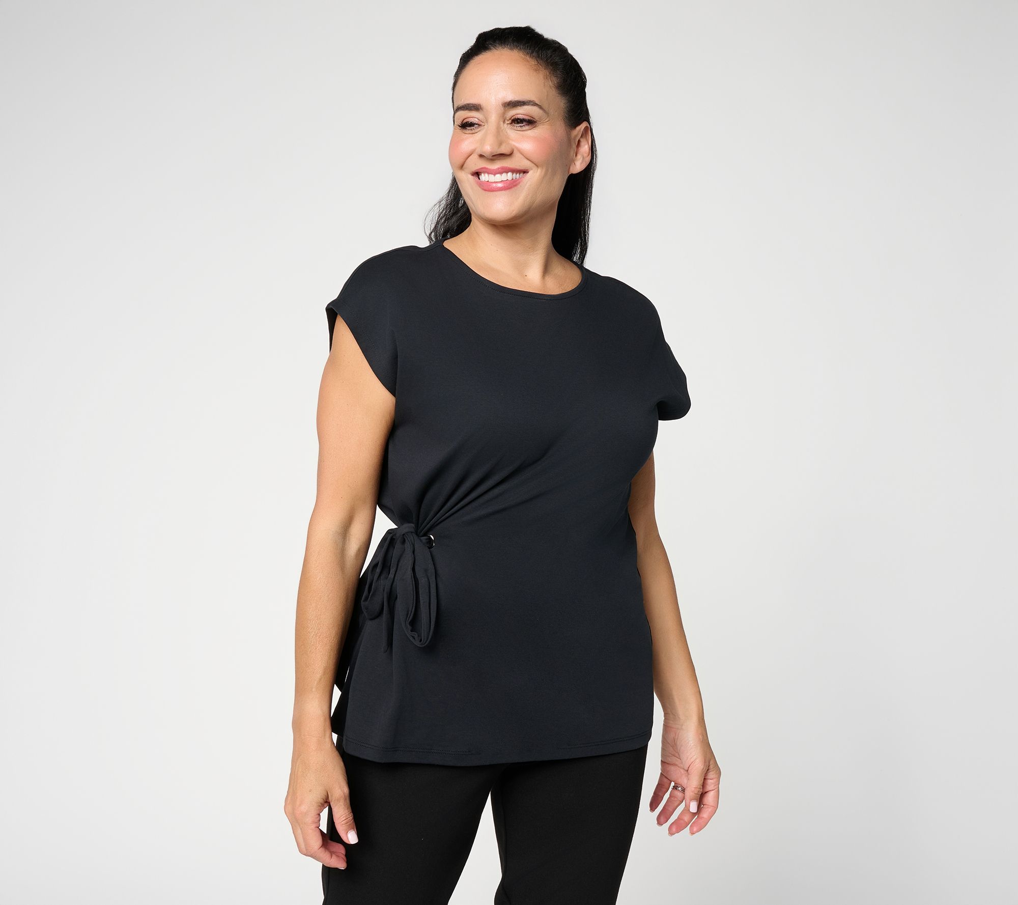 Studio Park x Pat DeMentri Tie Detail Top