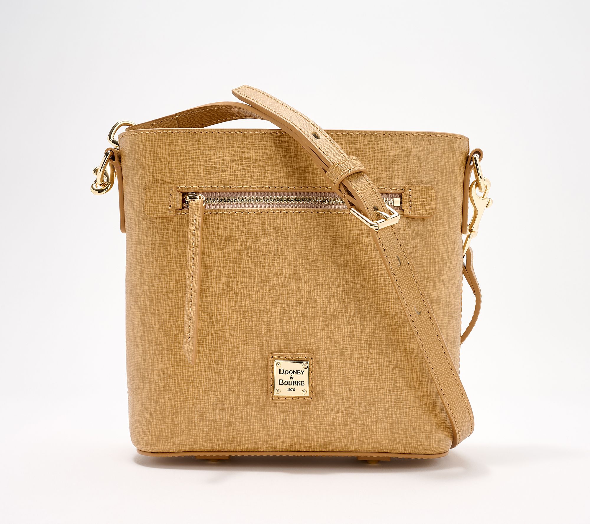 Dooney & Bourke Saffiano Leather Small Zip Crossbody