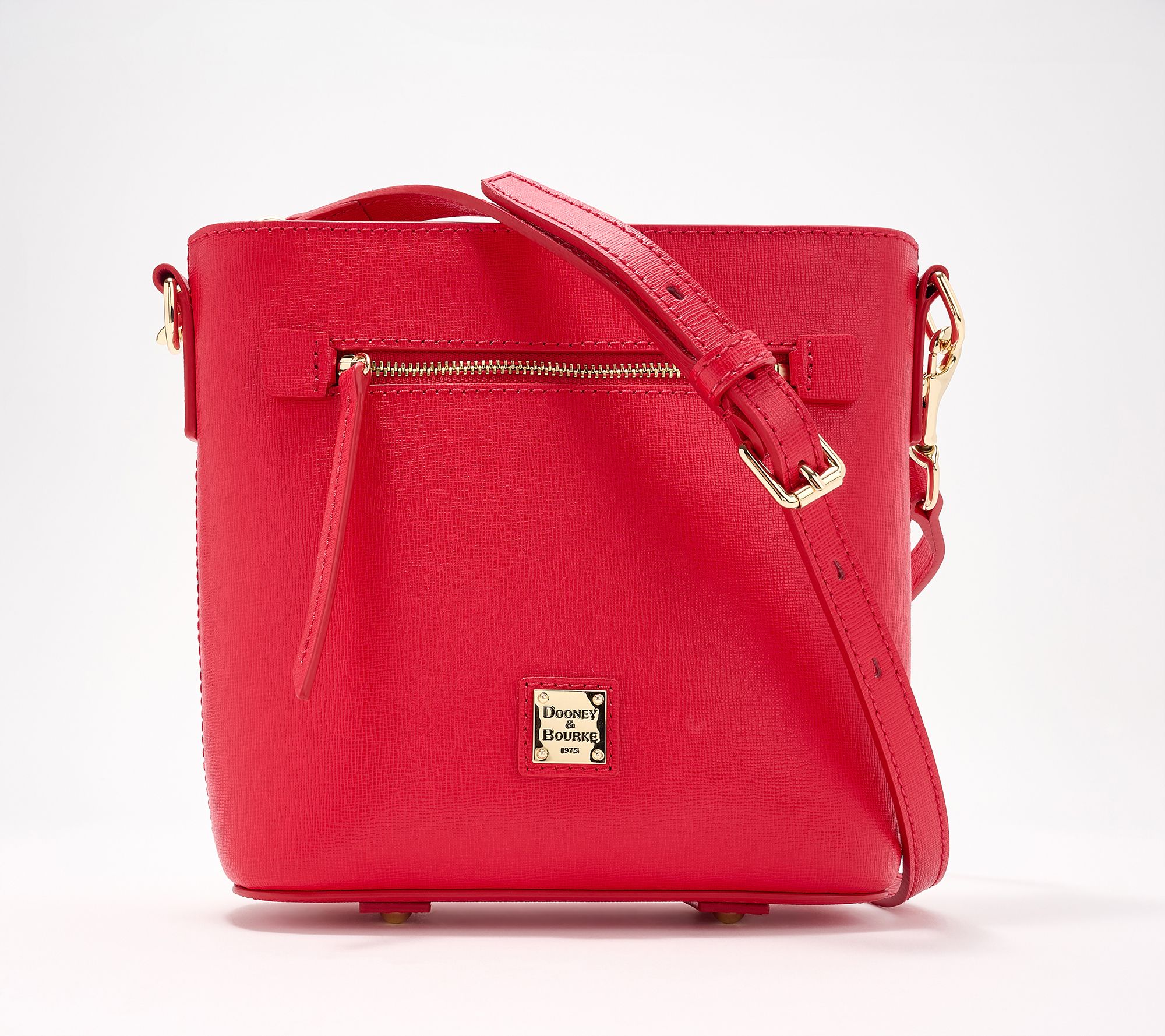 Dooney & Bourke Saffiano Leather Small Zip Crossbody