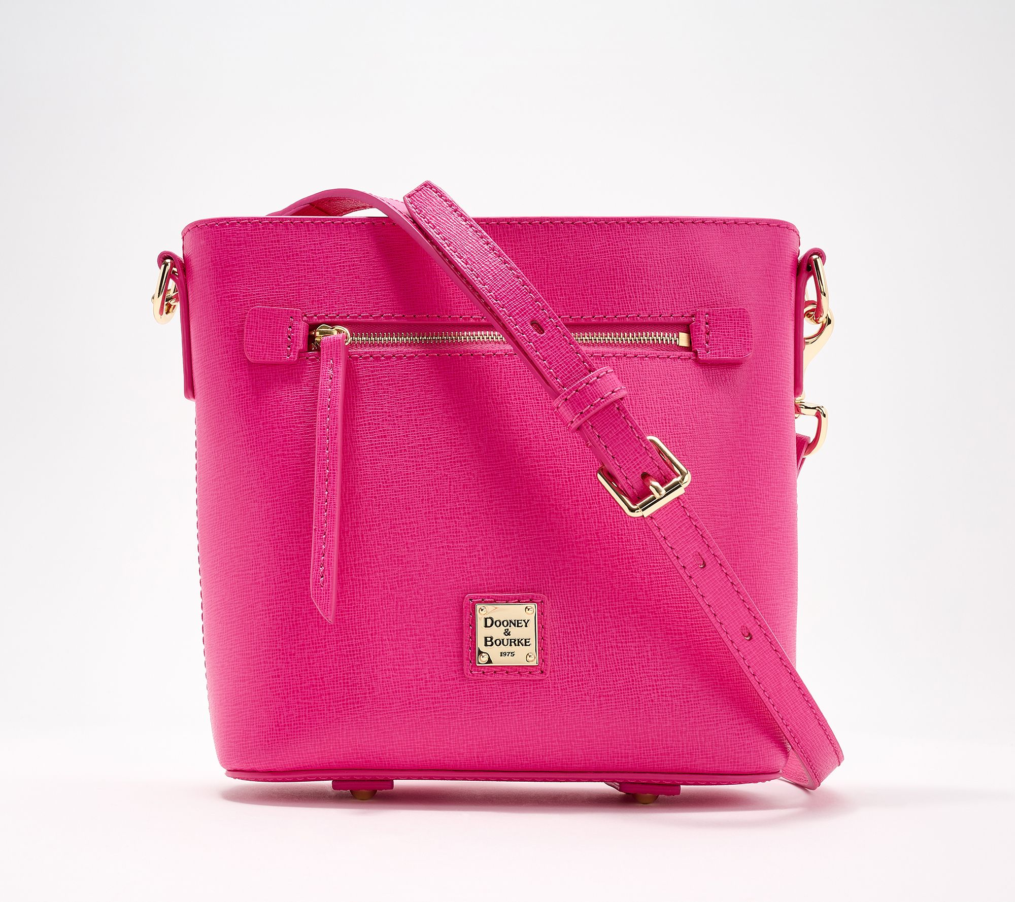 Dooney & Bourke Saffiano Leather Small Zip Crossbody