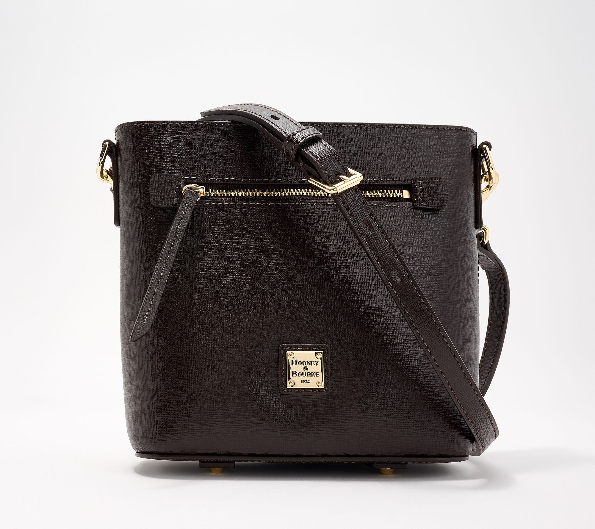 Dooney & Bourke Saffiano Leather Small Zip Crossbody