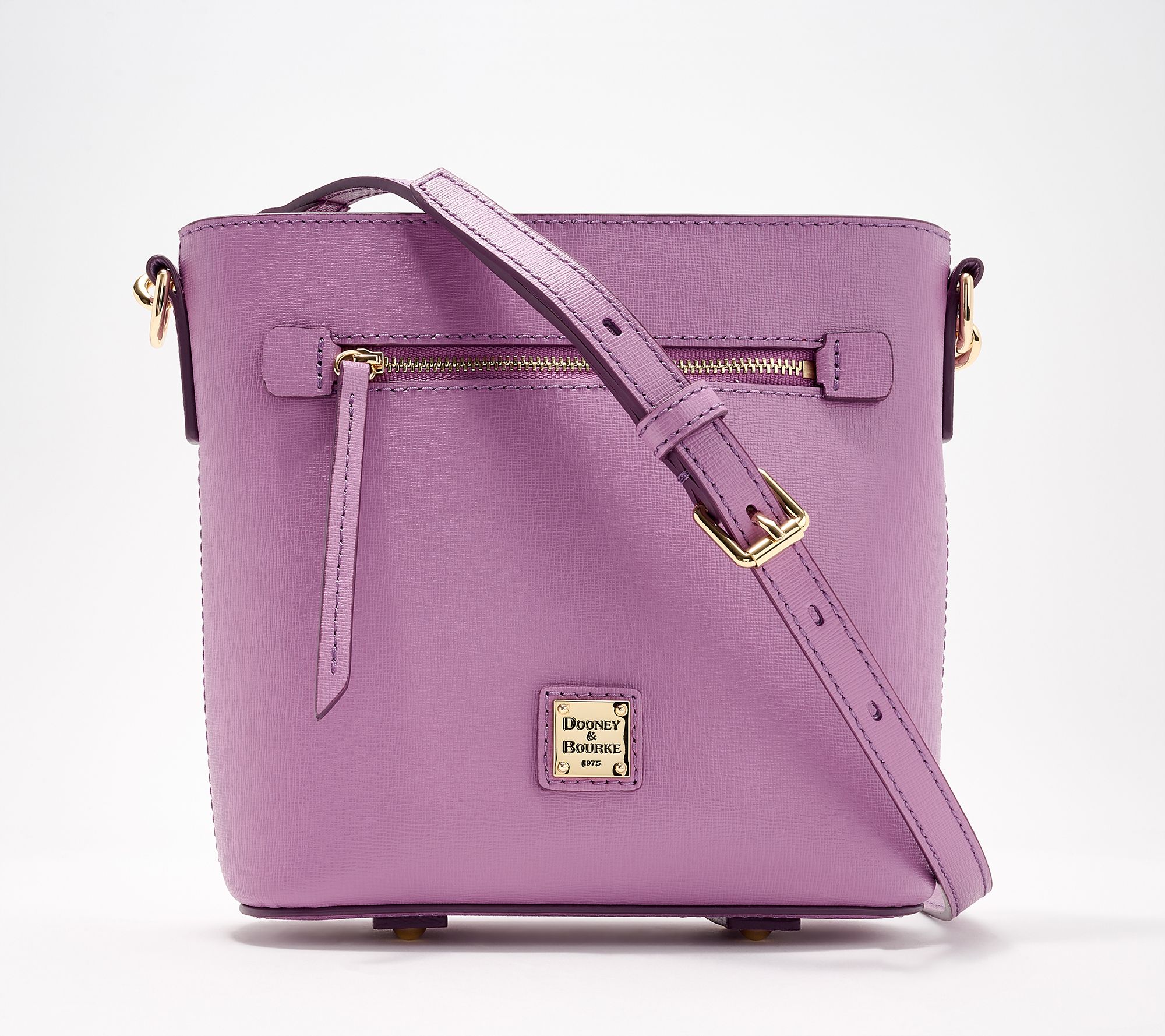 Dooney & Bourke Saffiano Leather Small Zip Crossbody