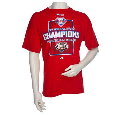 Majestic Philadelphia Phillies Champs Baseball Gift T-Shirt