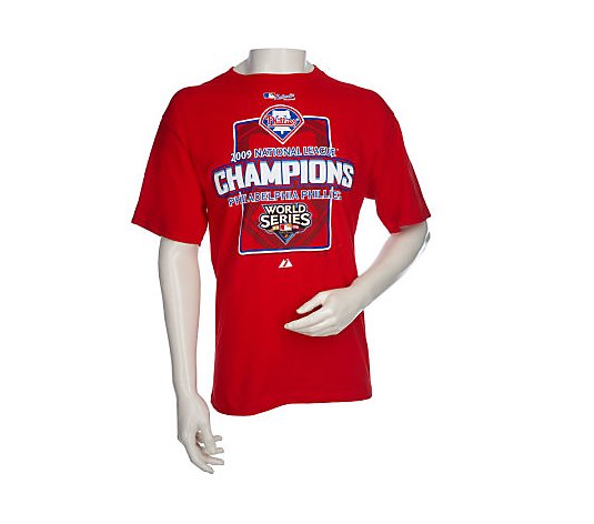 2009 NLCS Champions Philadelphia Phillies Locker Room T-Shirt