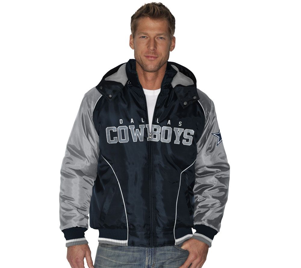 Men's Dallas Cowboys Starter Gray/Navy NFL 100 Thursday Night