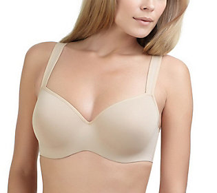 AnyBody Seamless Crossover Bra with Removable Pads Set of 2 Size Small Free Ship