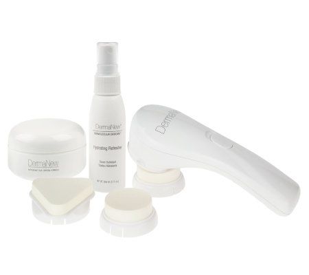 DermaNew 5-piece Micro Dermabrasion System w/ Bonus ResurfacingTool ...