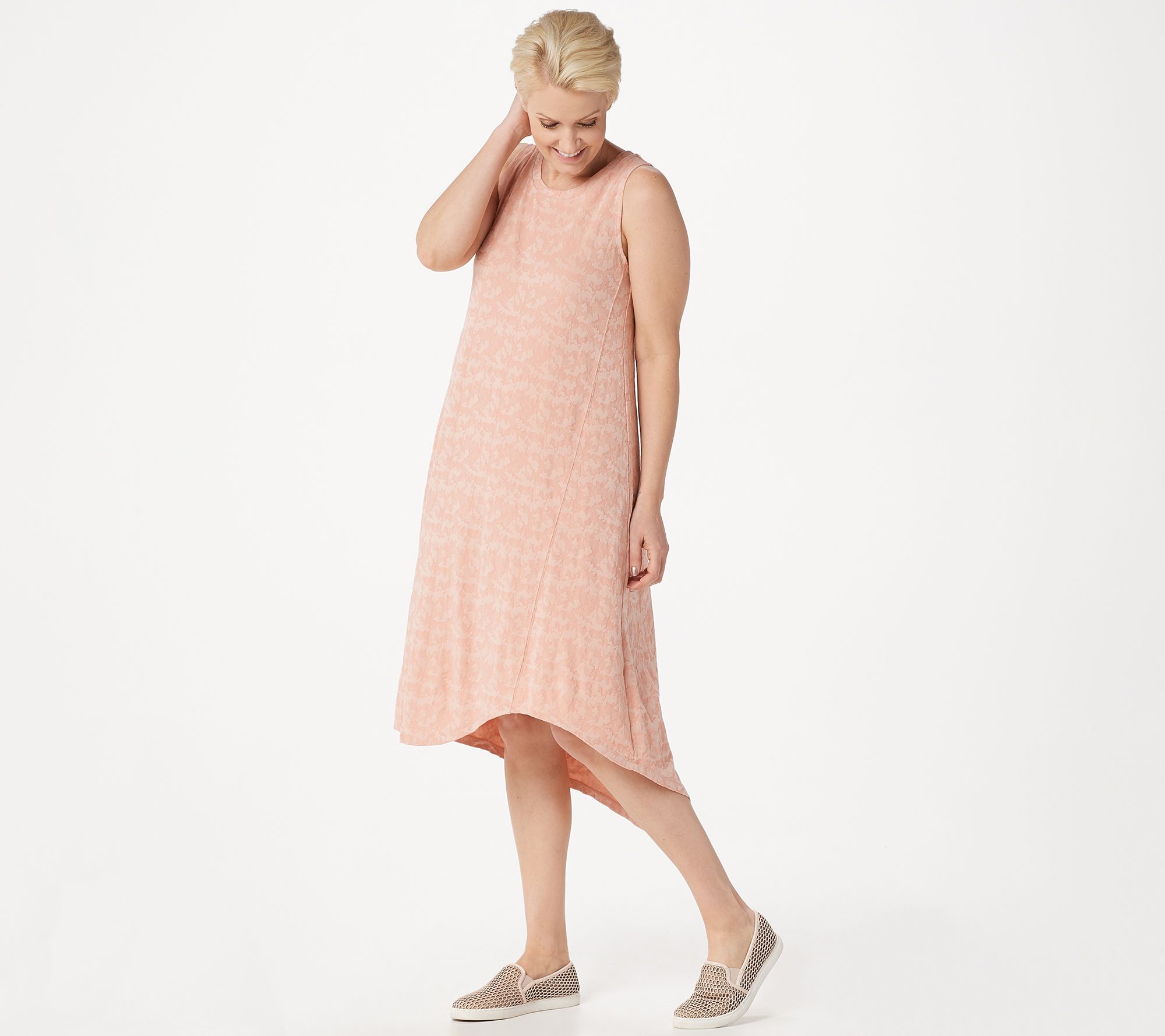 qvc linen dresses