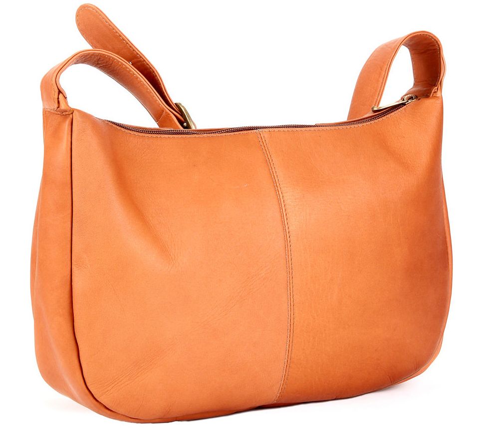 Le Donne Leather Quick Slip Shoulder Bag - QVC.com