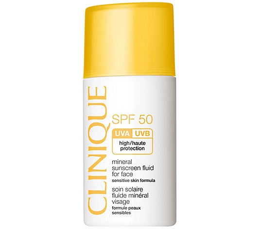 Clinique SPF 50 Mineral Sunscreen Fluid for Face, 1 fl oz