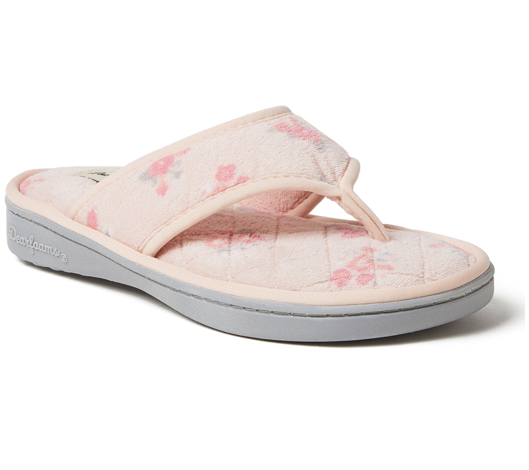 dearfoam terry thong slippers