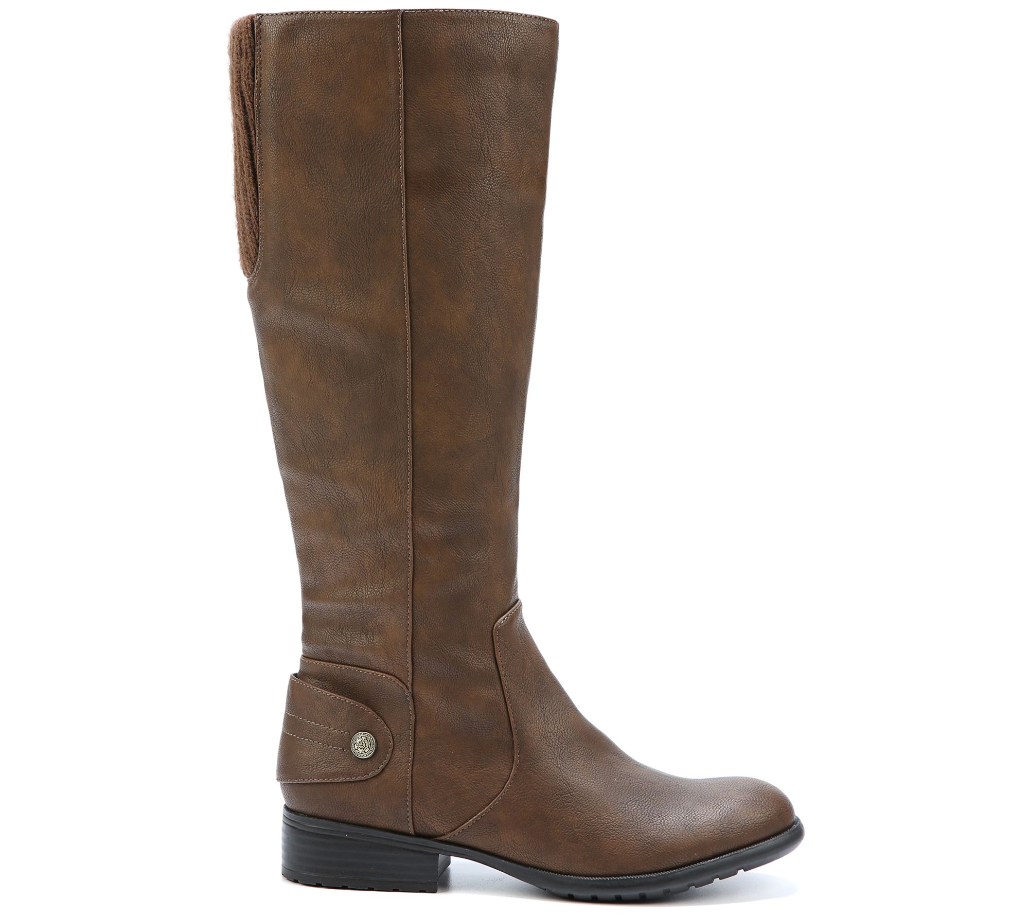 LifeStride Wide-Calf High-Shaft Riding Boots -Xandy WC - QVC.com