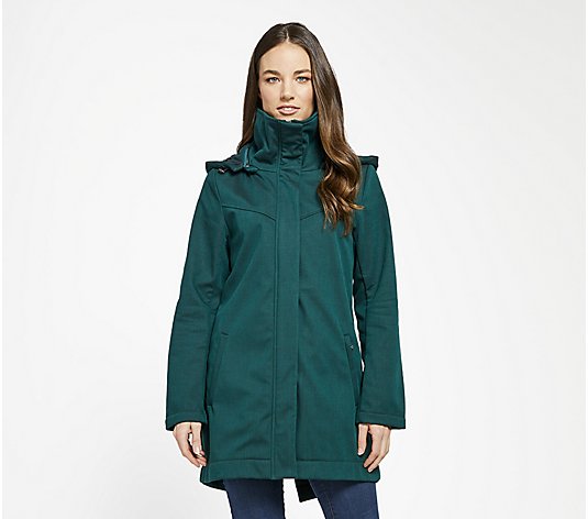 Mia Melon Fleece Lined Waterproof Jacket - Stella