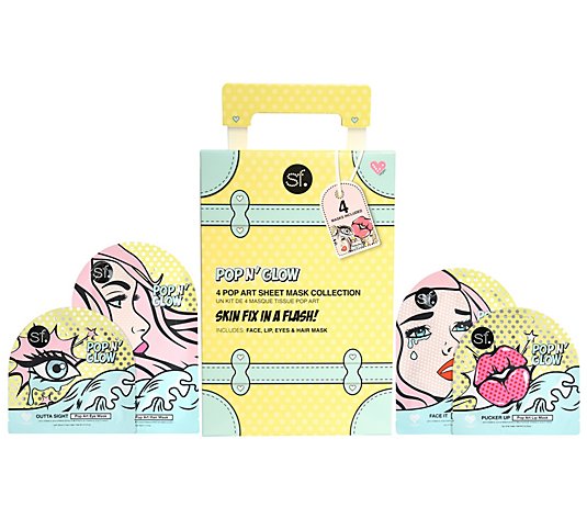 SF Glow Pop N' Glow Mask Collection