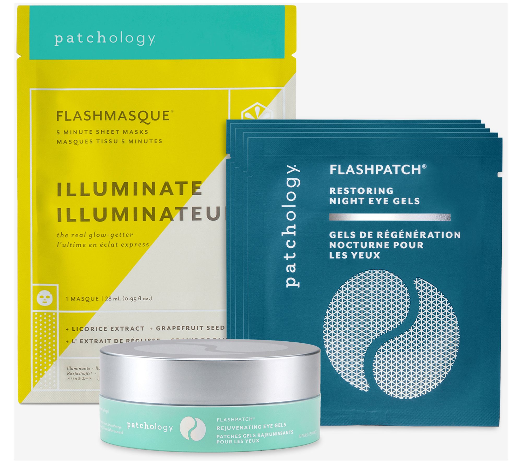 Patchology FlashMasque Soothe - 4 Pack 