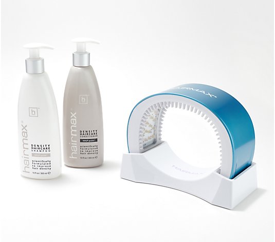 HairMax LaserBand 82 Hair Growth Device, Shampoo and Conditioner