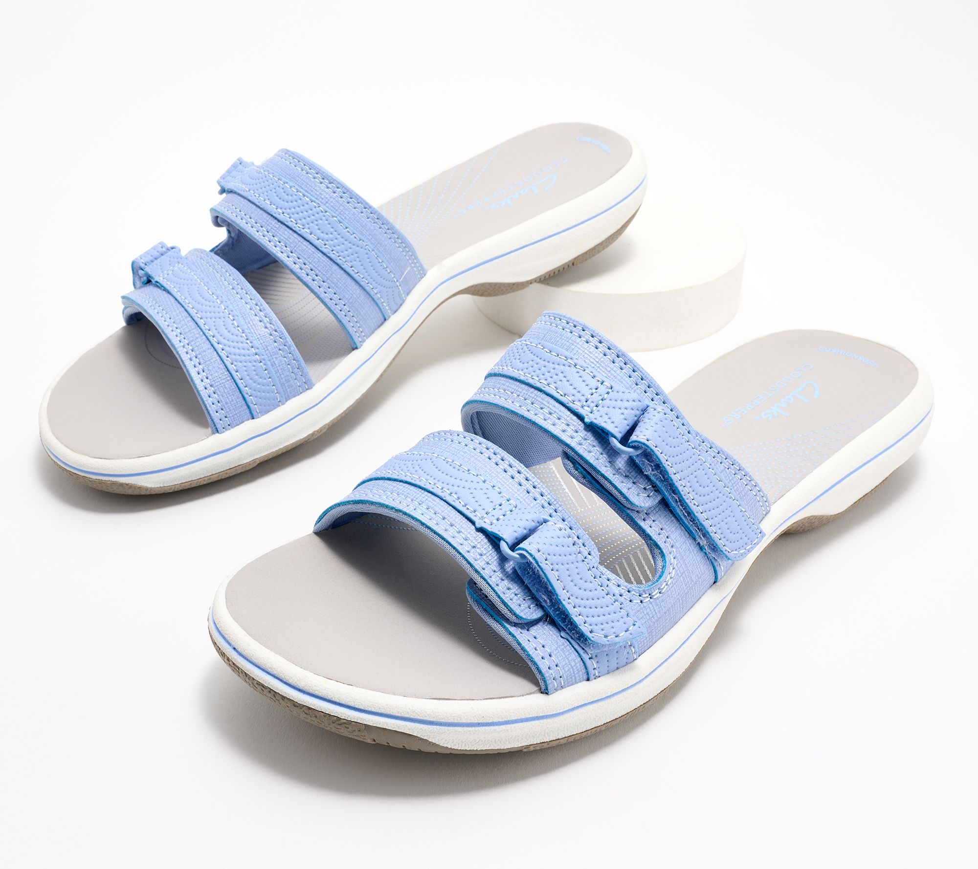 Qvc clarks cheap cloudsteppers sandals