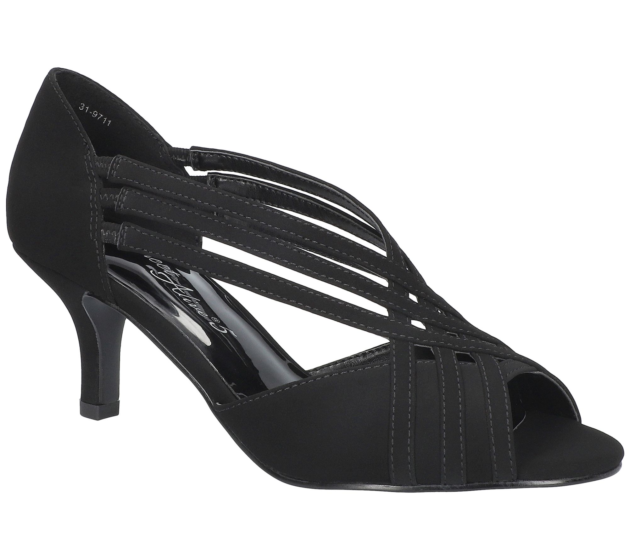 Easy Street Peep Toe Pumps - Oceana - QVC.com