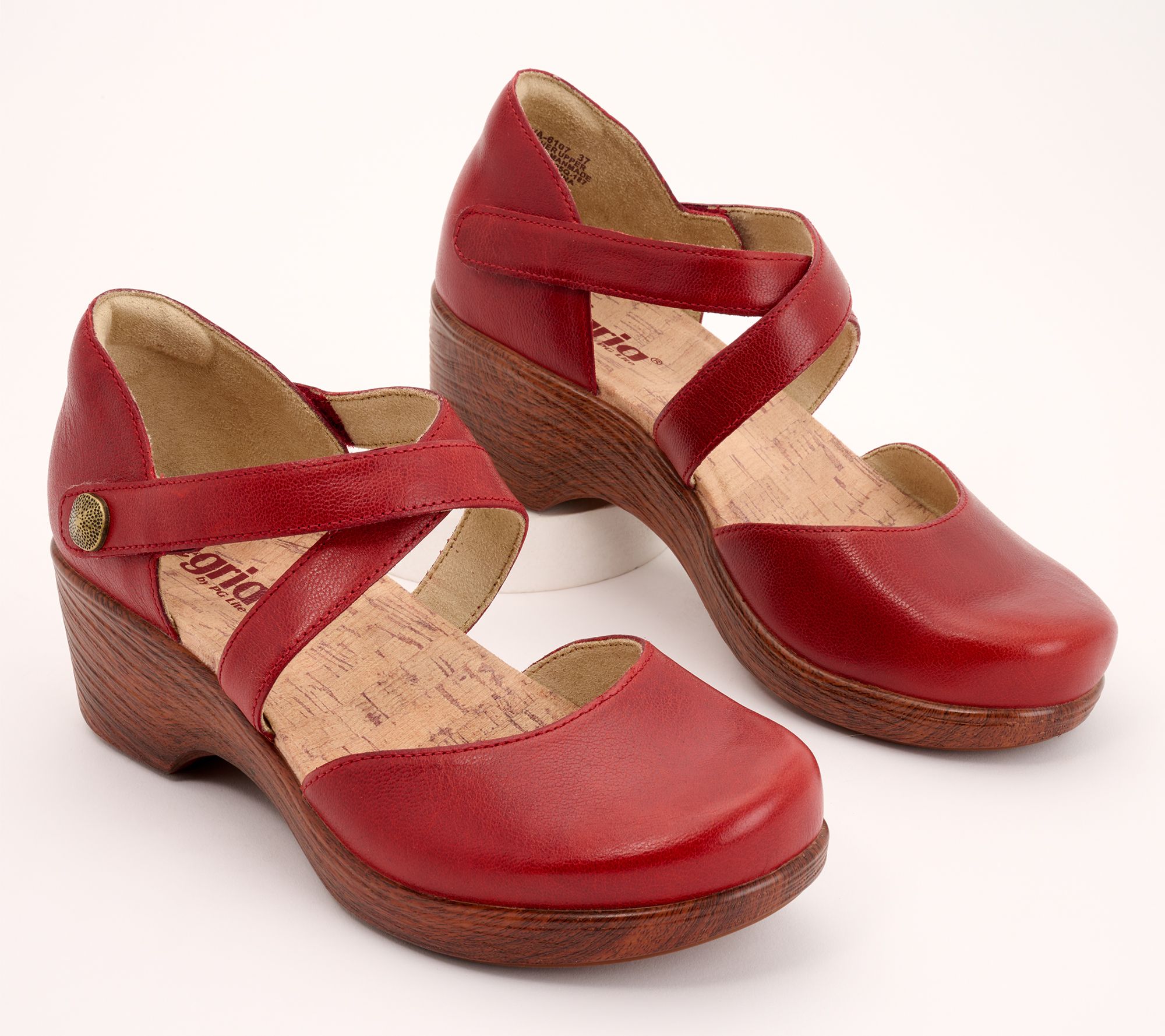 Alegria Leather Mary Janes- Savina - QVC.com