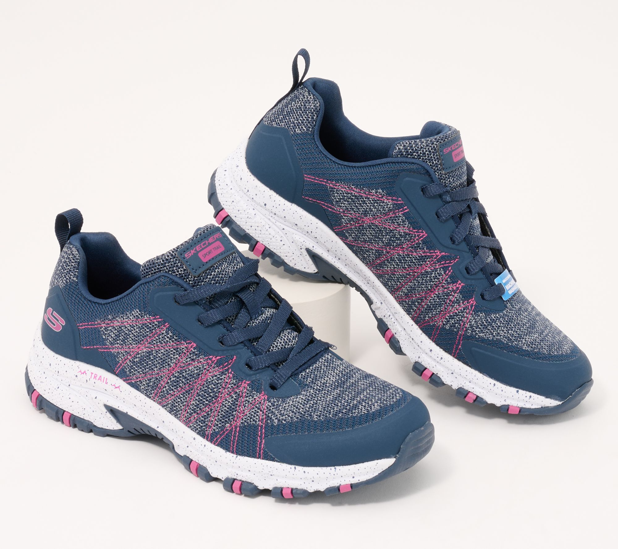 "As Is" Skechers Hillcrest Vegan Washable Trail Sneakers