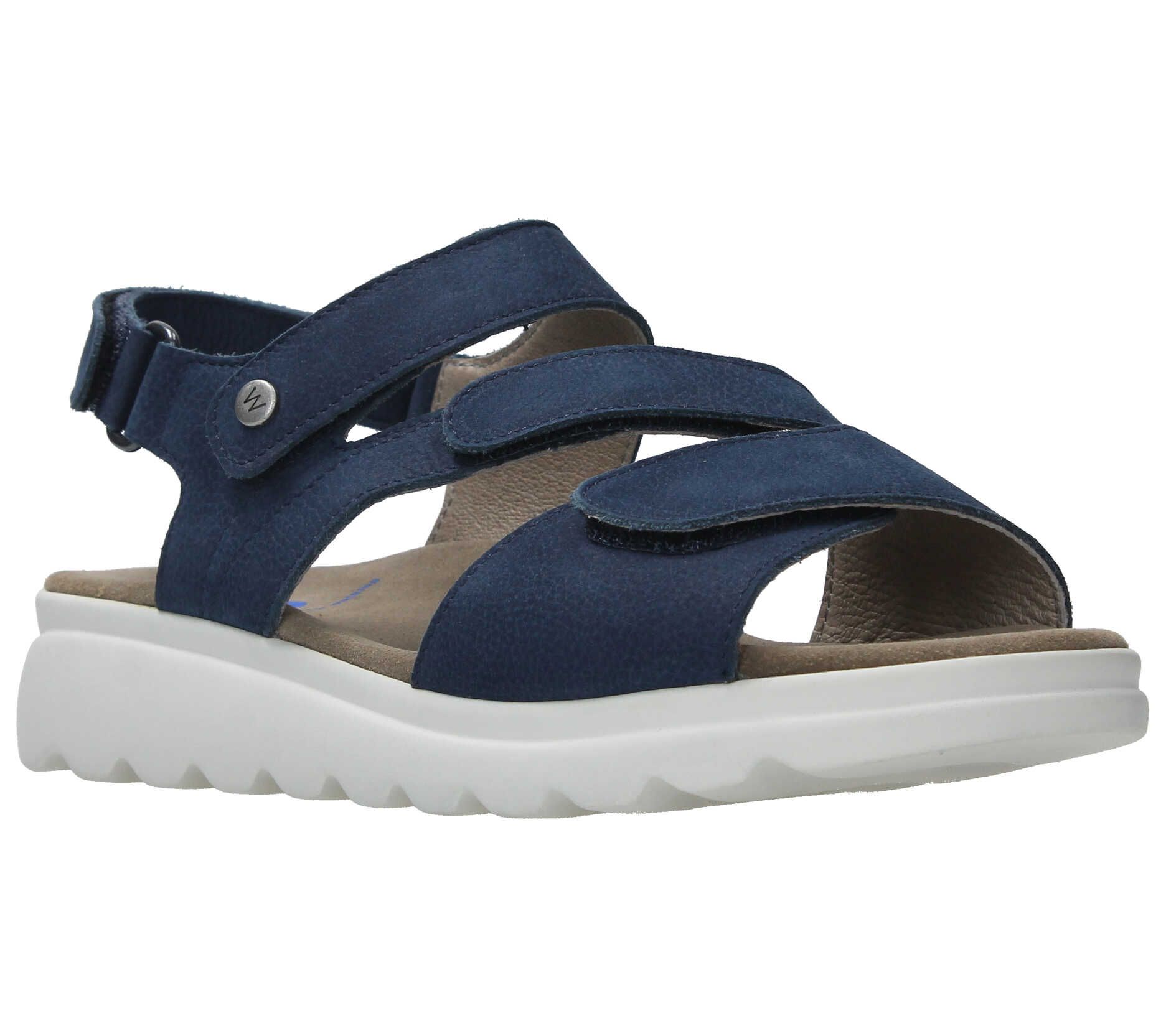 Wolky Wedge Leather Sandal - Yard