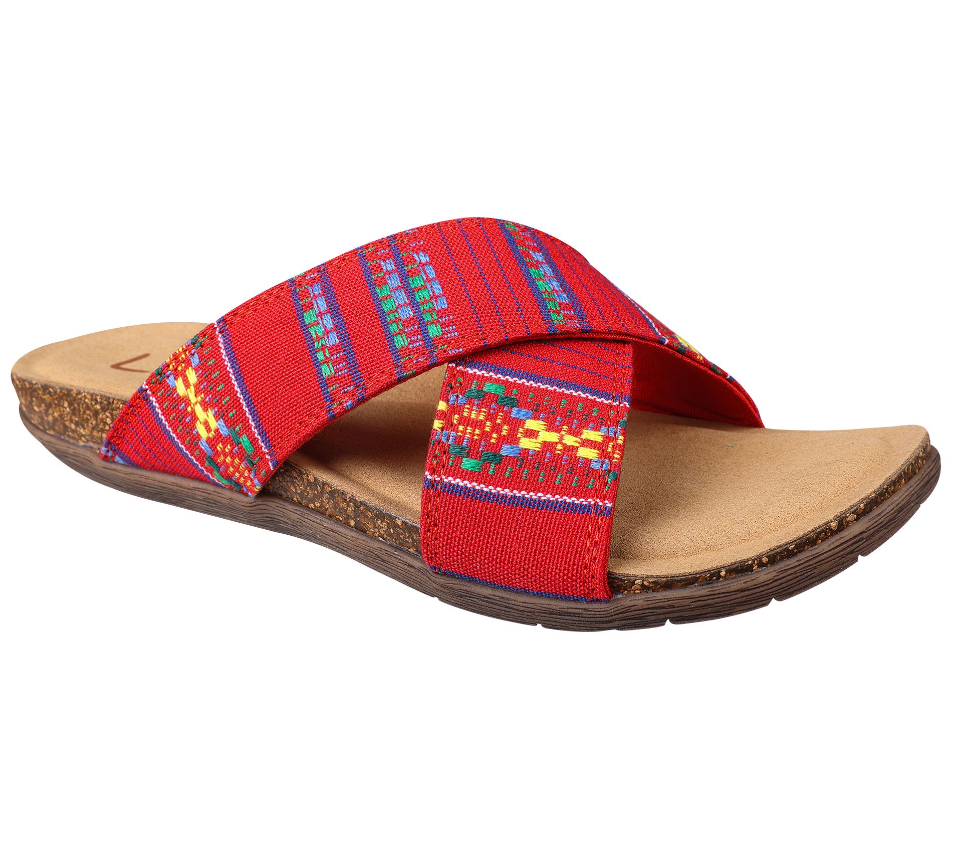 Lamo Fabric Slip-On Sandal - Leyla