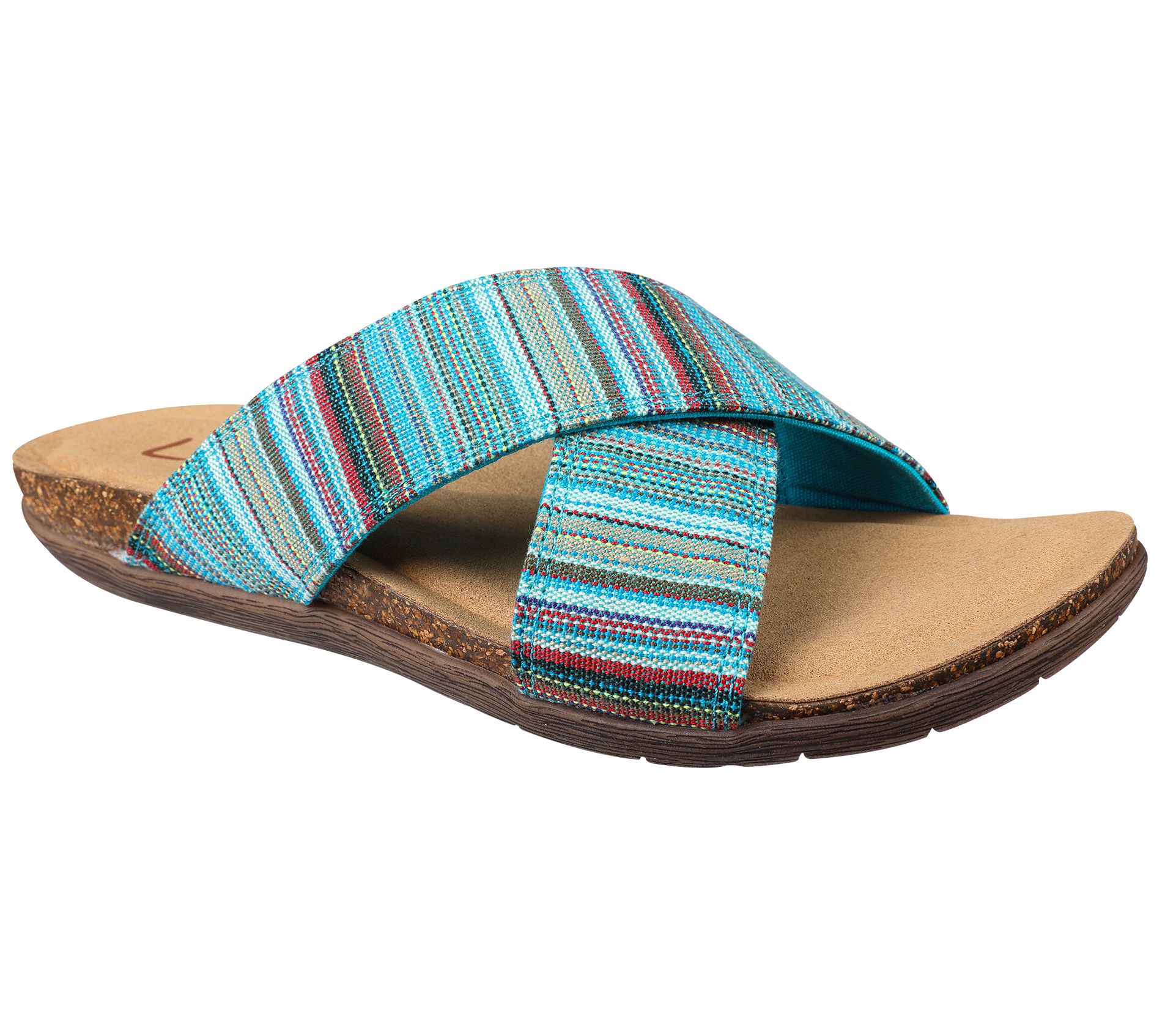 Lamo Fabric Slip-On Sandal - Leyla