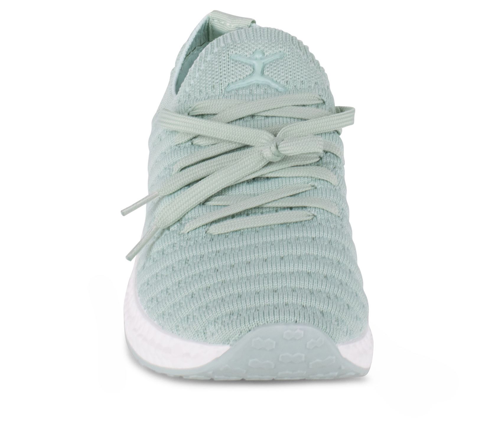 Danskin Textured Knit Lace-Up Sneaker - Bloom - QVC.com