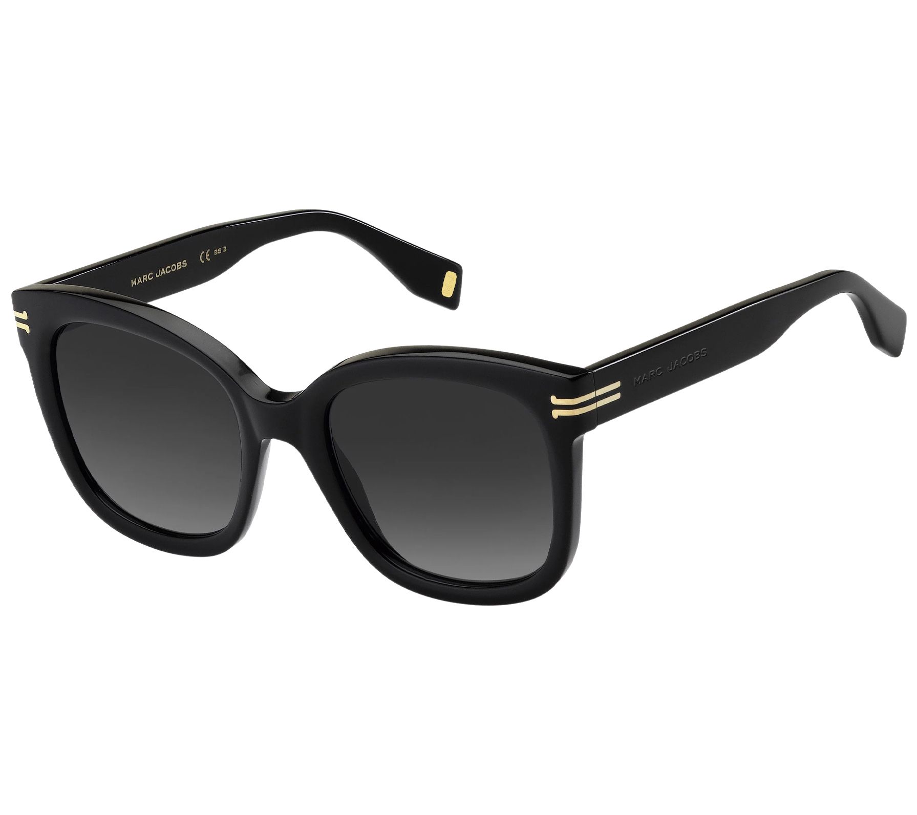 Marc Jacobs Women's Black Butterfly Polarized Sunglasses