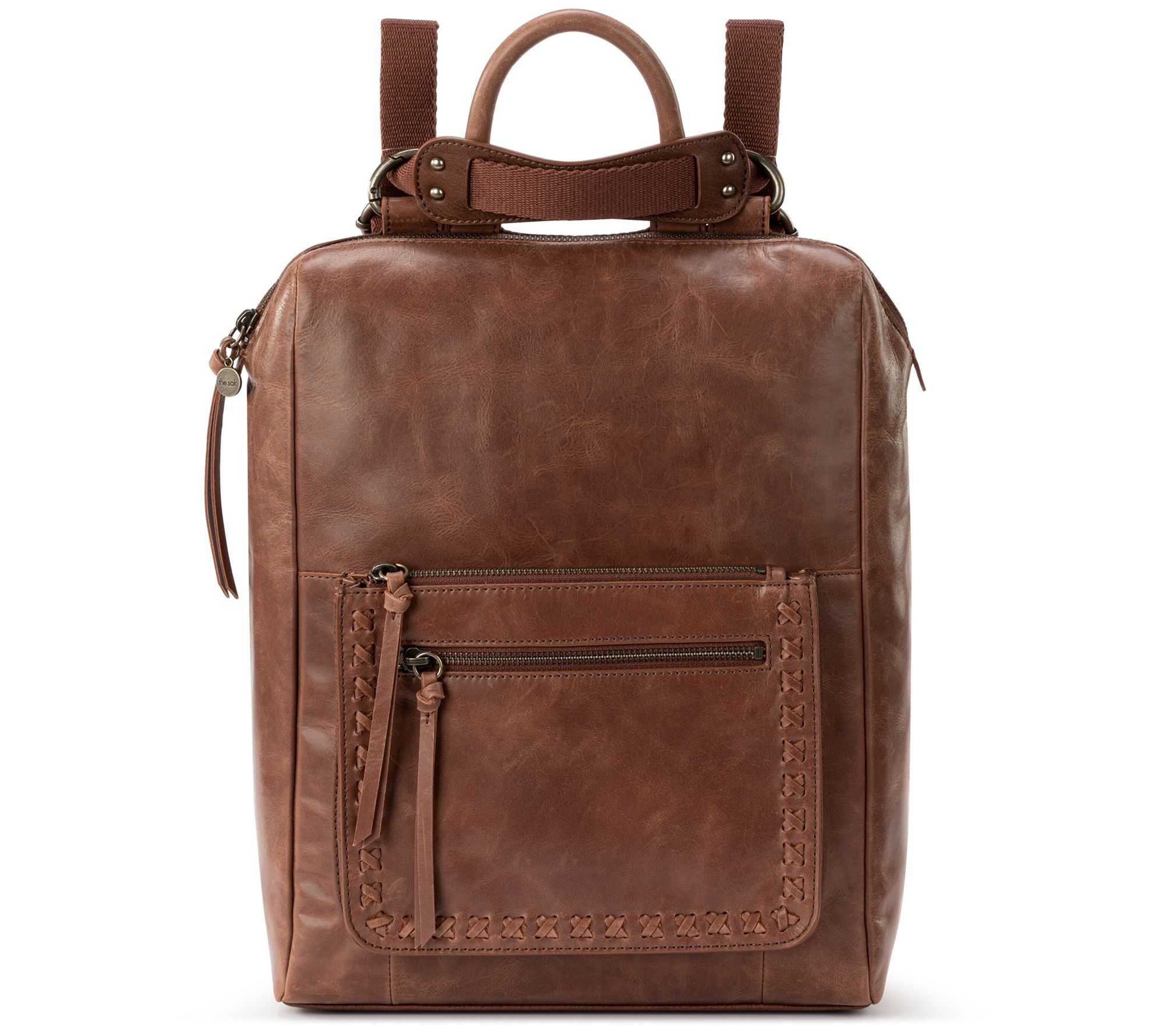 The Sak Loyola Medium Convertible Leather Backpack