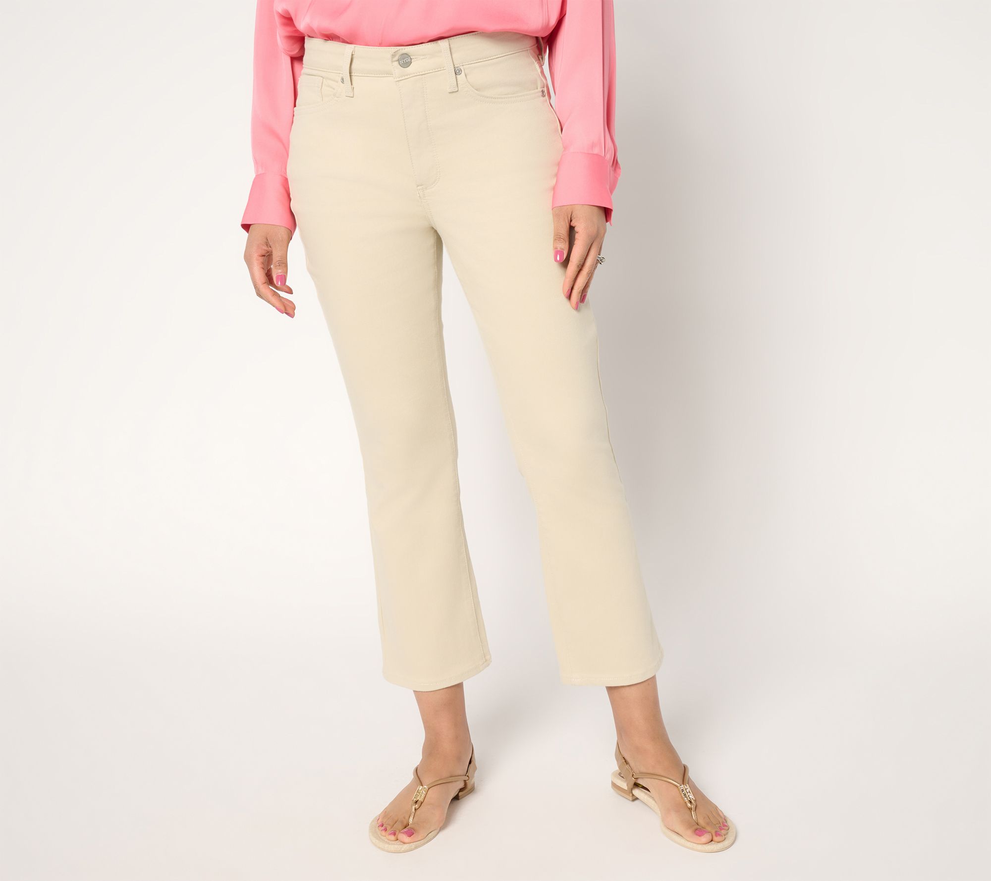  NYDJ High Rise Regular Billie Ankle Jeans w/ Cool Embrace