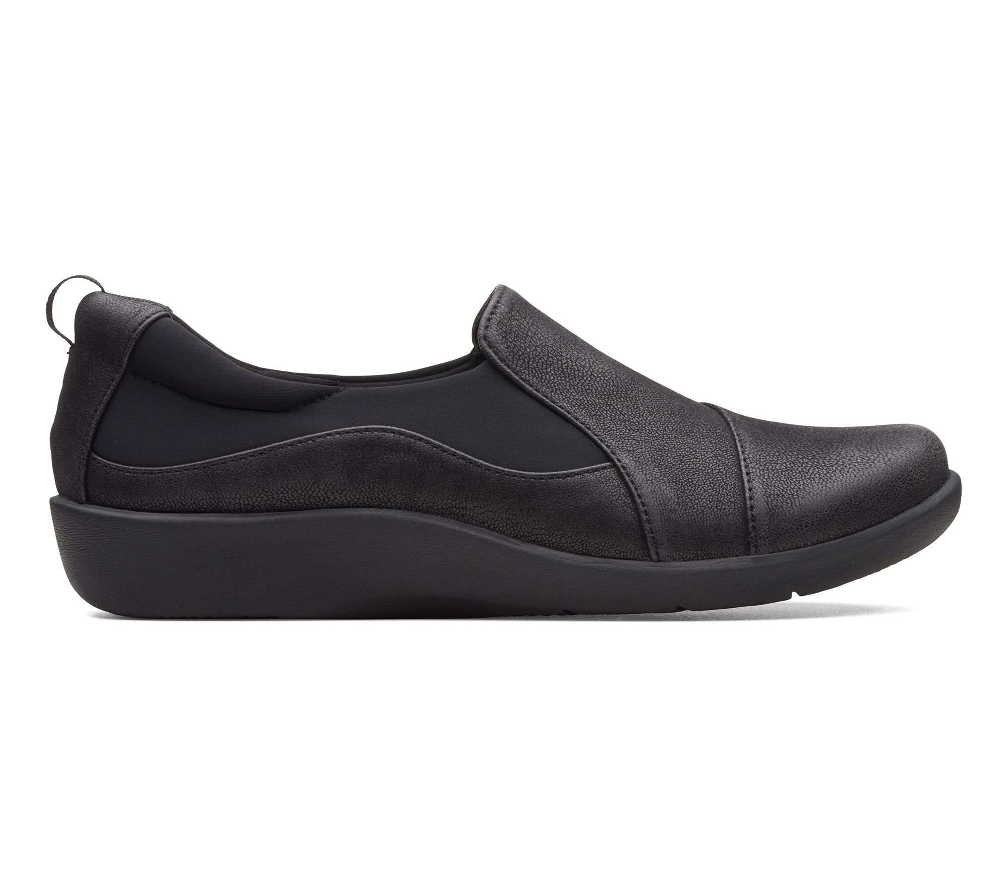 Clarks Cloudsteppers Light Weight Slip Ons- Sil lian Paz