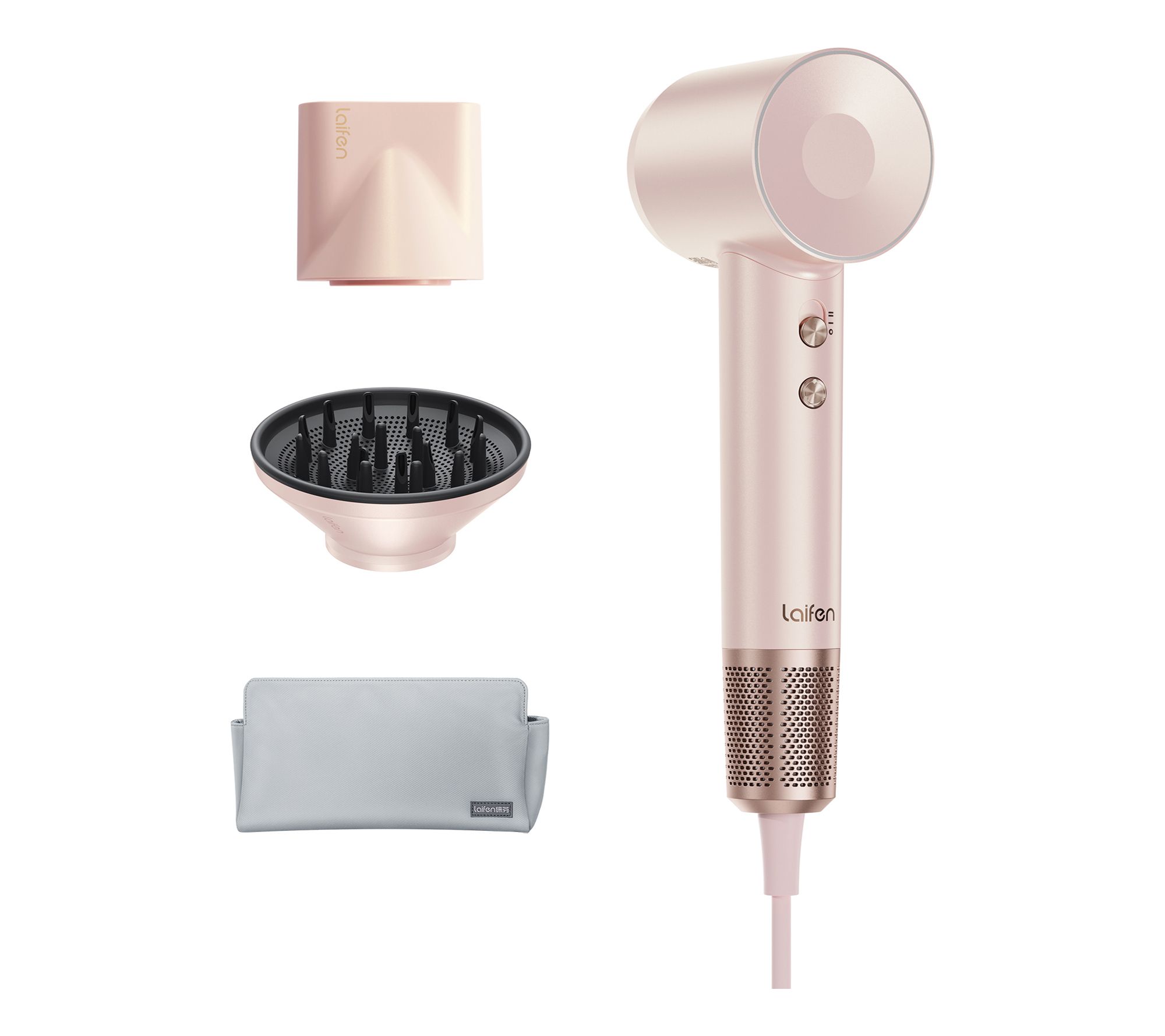 Laifen SWIFT Premium Hair Dryer with 2 Nozzles& Bag