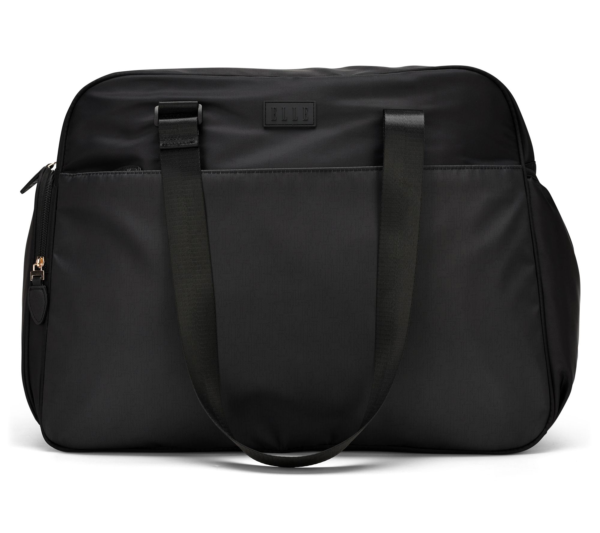 ELLE Wayfarer Monogram Weekender Duffel Bag