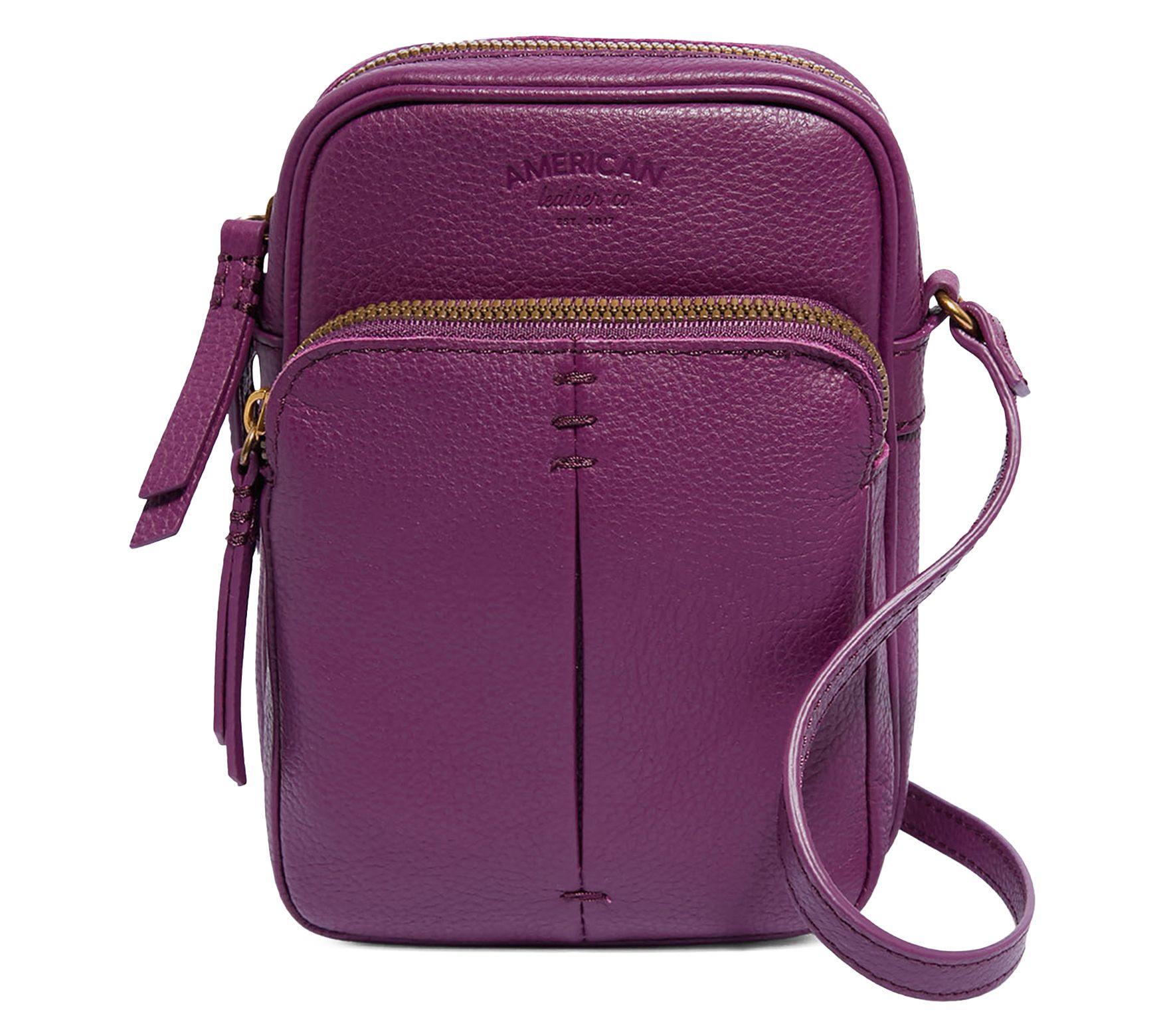 American Leather Co. Cleveland Leather Crossbody Bag