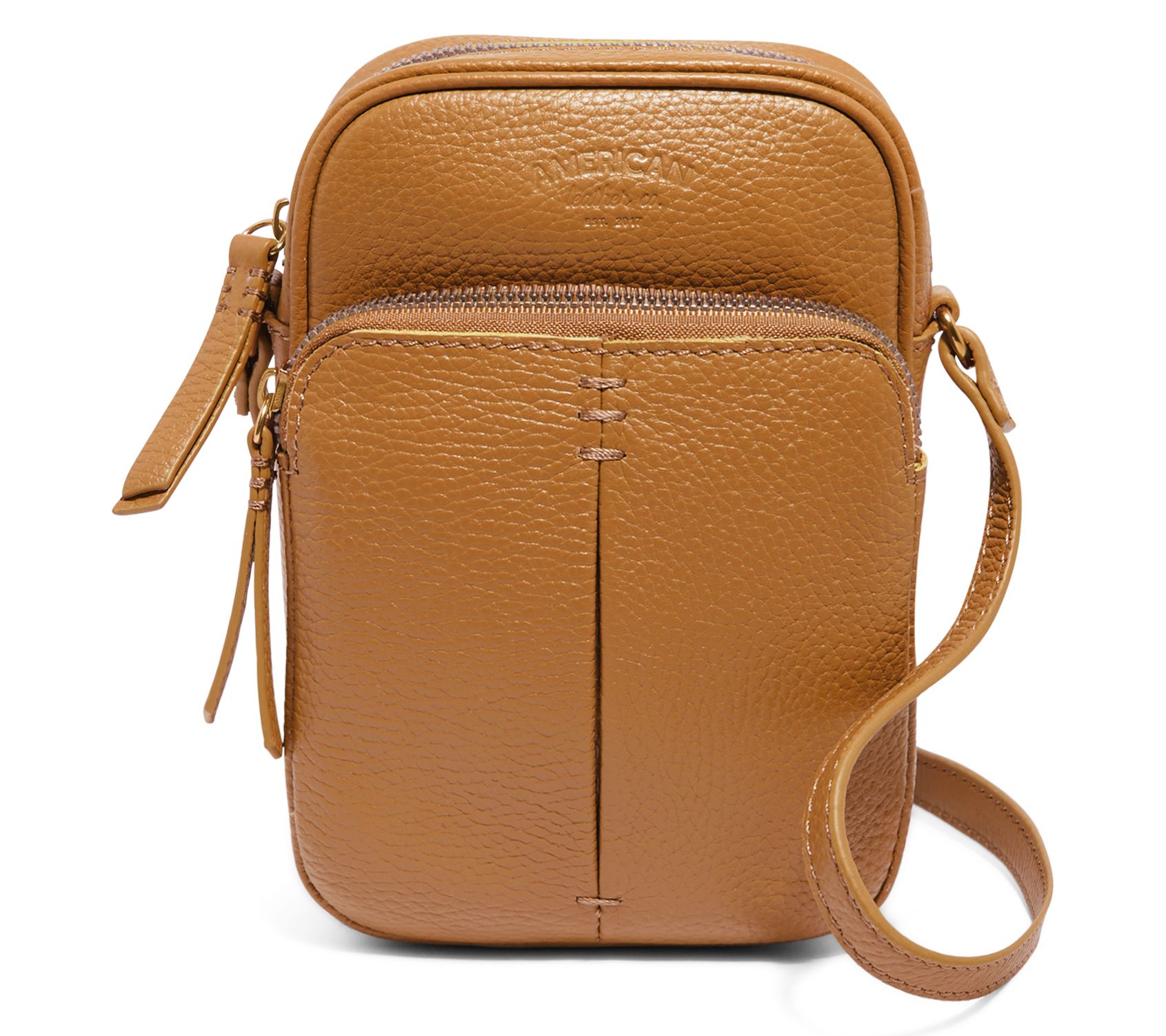 American Leather Co. Cleveland Leather Crossbody Bag