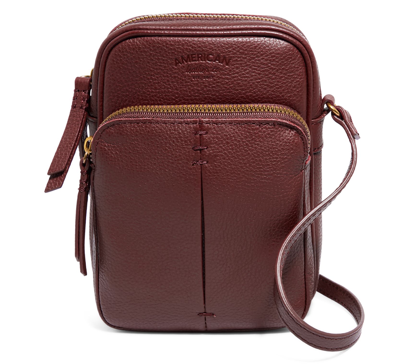 American Leather Co. Cleveland Leather Crossbody Bag
