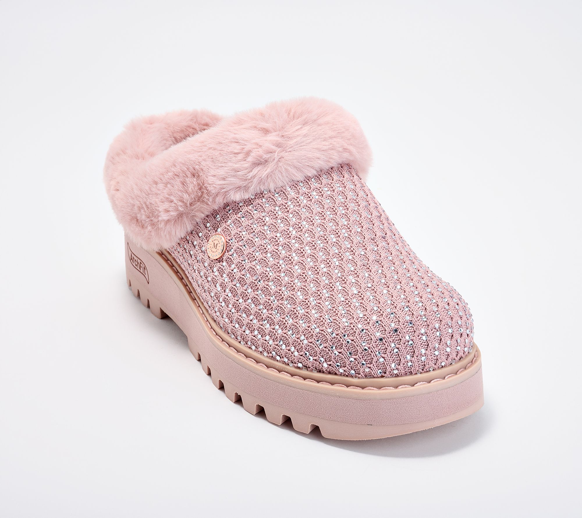 Martha Stewart x Skechers Bobs Arch Fit Keepsakes Cozy Slippers
