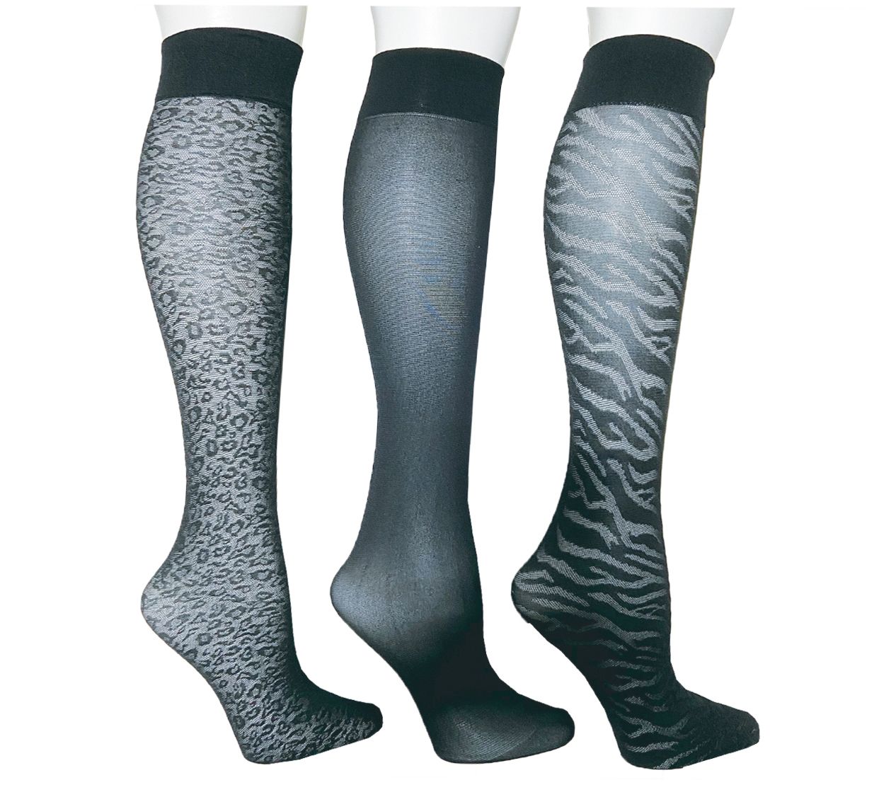 Envy Legwear Ladies' Set of 3 Luxury Trouser Socks