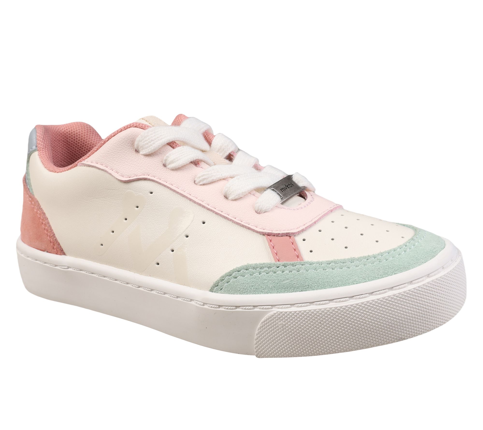 Mykos Leather & Suede Lace-Up Sneakers - Dory