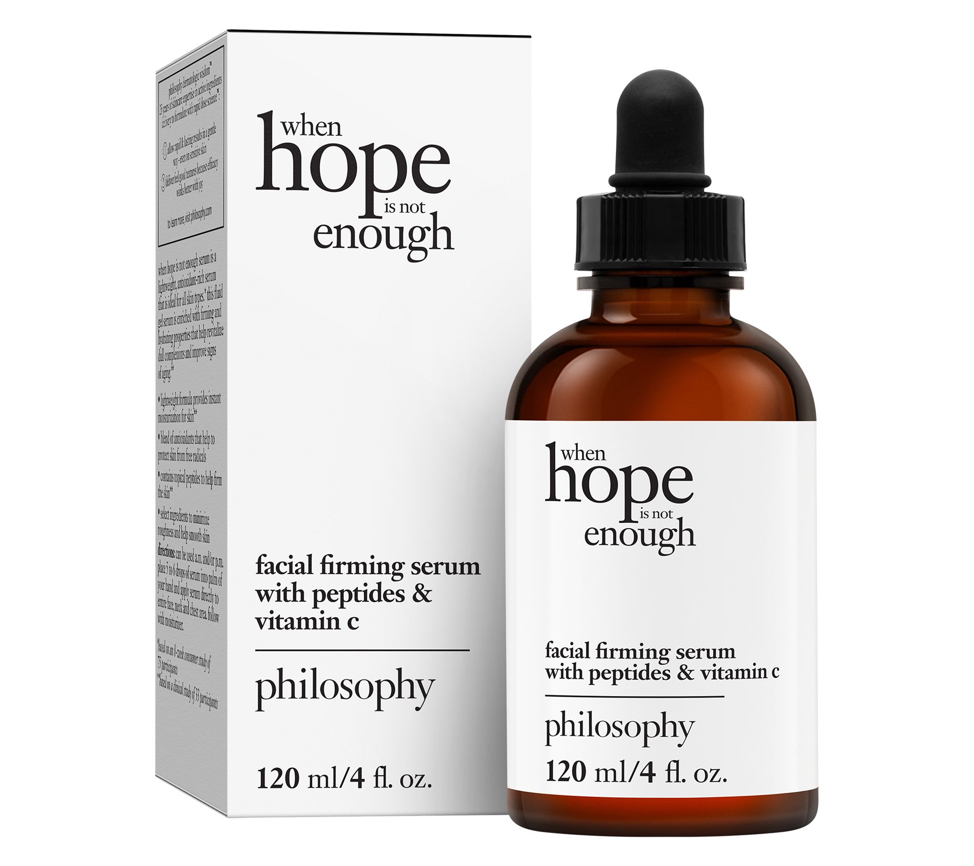 philosophy 4 oz. when hope is not enough facialfirming serum