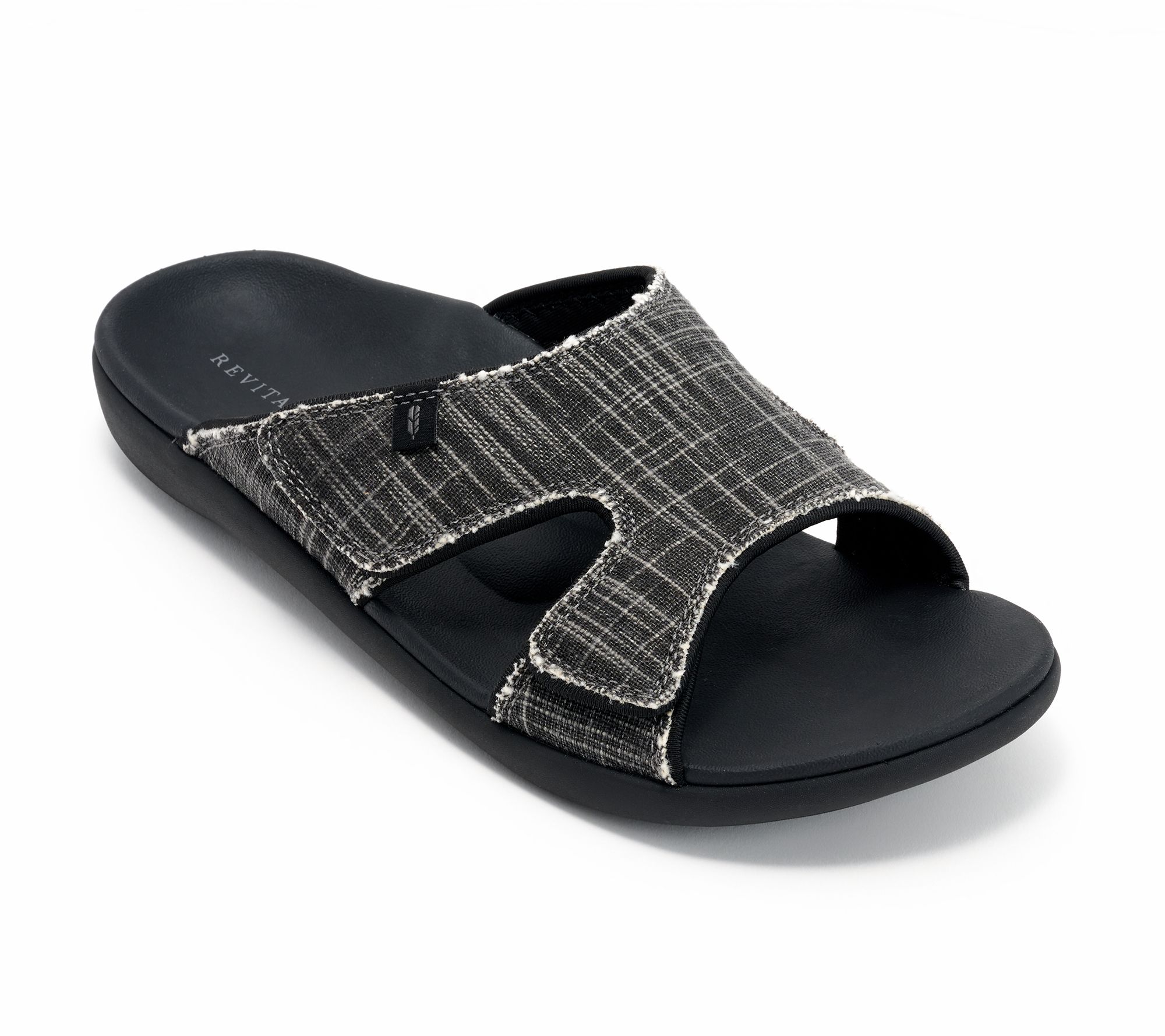 Revitalign Orthotic Men's Slide Sandals - Kholo Canvas
